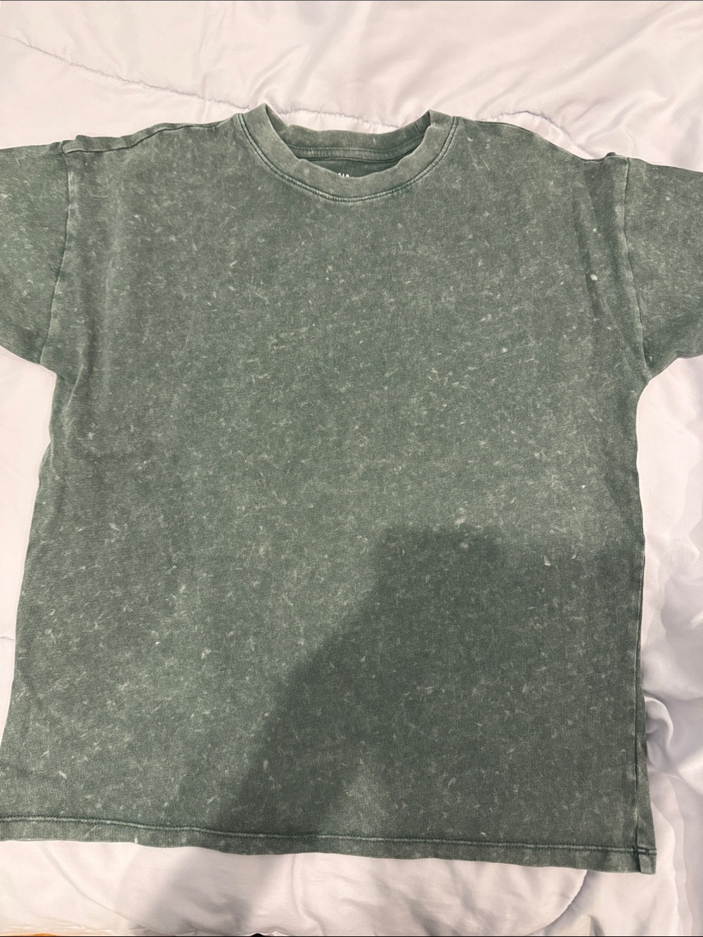 GAP Kids Mineral Wash Short Sleeve Tee - Sage Green